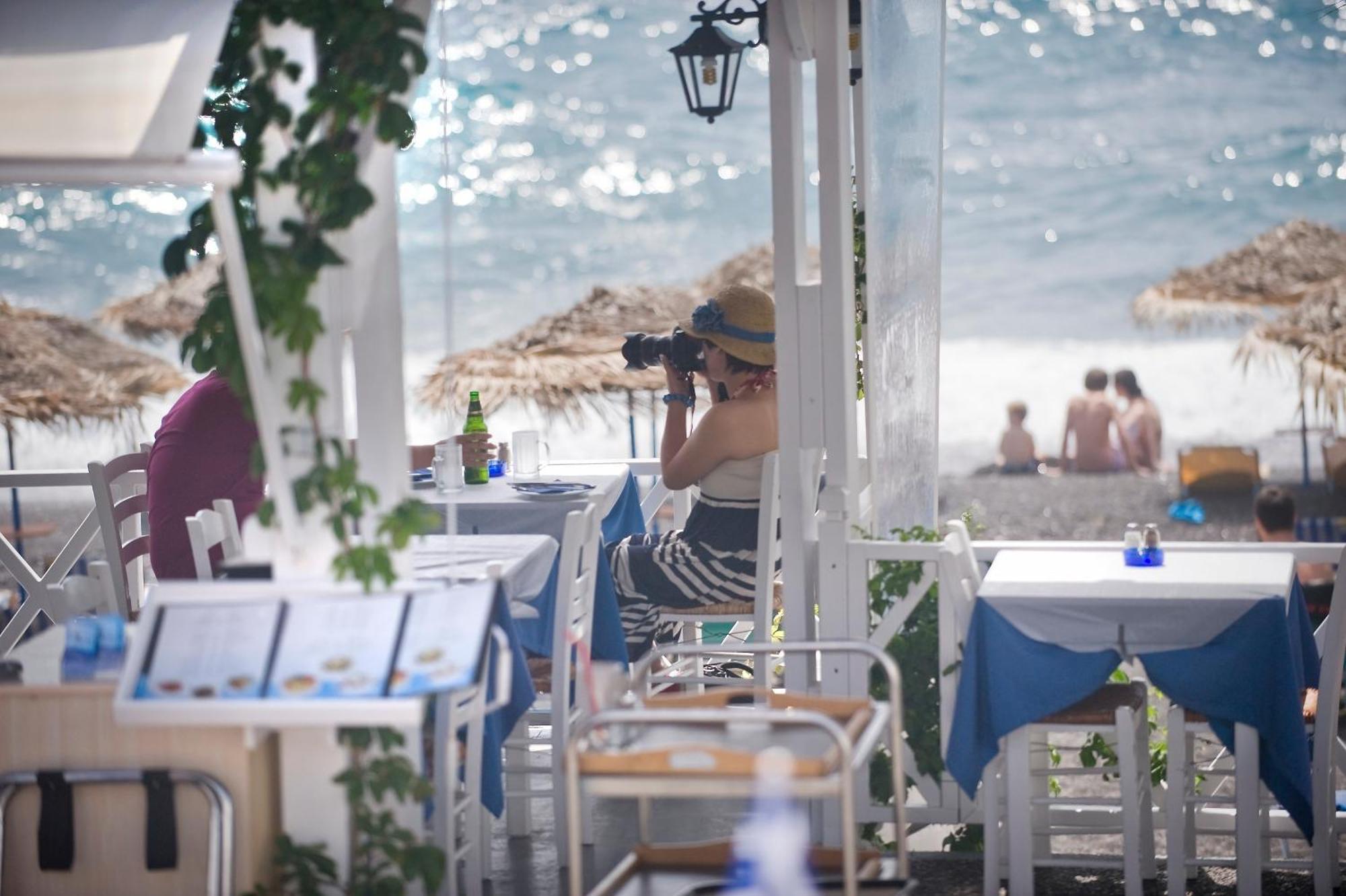 Poseidon Beach Hotel Kamári Zewnętrze zdjęcie
