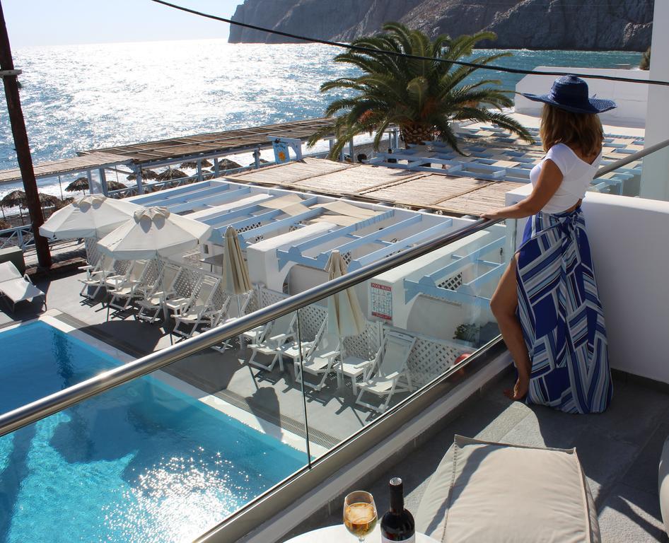 Poseidon Beach Hotel Kamári Zewnętrze zdjęcie