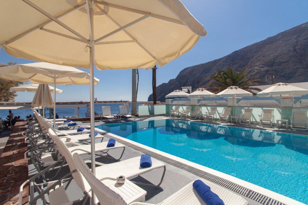 Poseidon Beach Hotel Kamári Zewnętrze zdjęcie